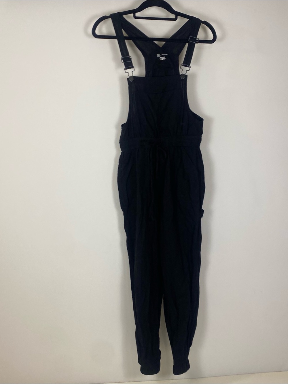 No Boundaries Linen Blend Bib Overalls
Size S (3-5)
